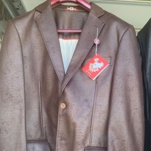 Red bridge men’s coat